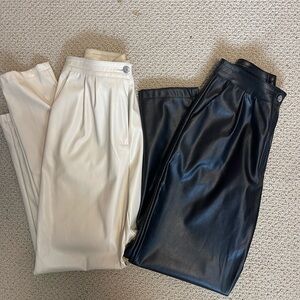 Leather pants bundle (princess Polly)